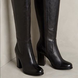 Frye Parker Tall Boots in Black/6
